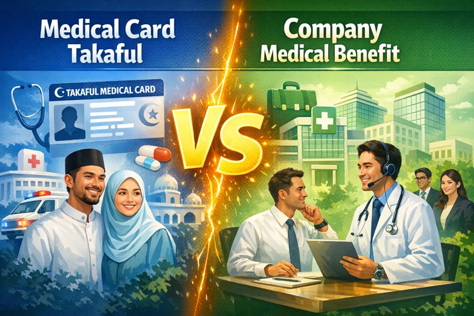 Medical Card Takaful vs Company Medical Benefit